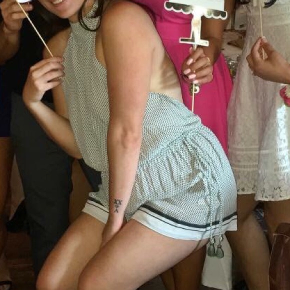 FAITHFULL THE BRAND LOUIS GREEN PRINT ROMPER - Picture 5 of 5